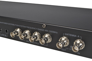 Q-Audio QAD-4 Wireless Microphone Antenna Distribution 4 way